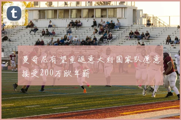 曼奇尼有望重返意大利国家队愿意接受200万欧年薪